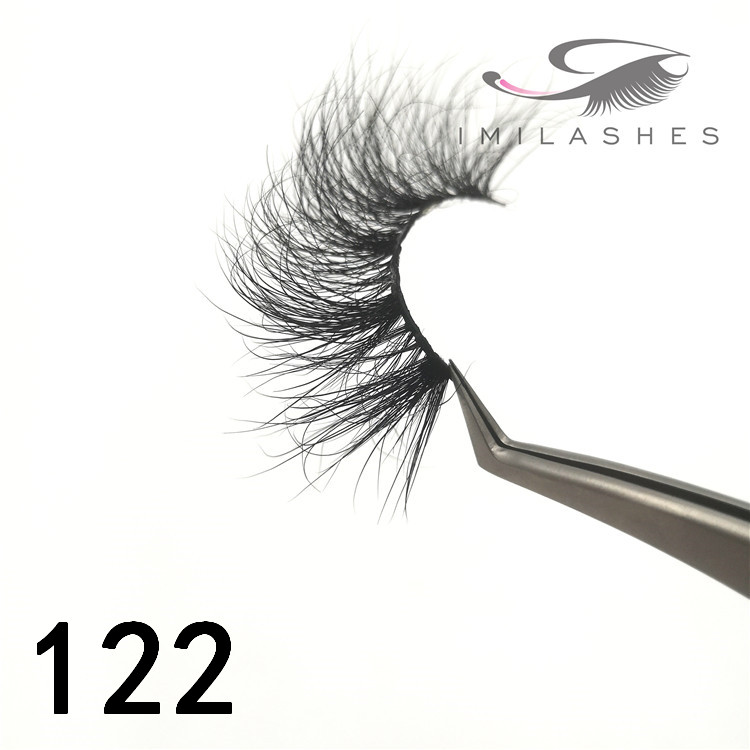 25mm real mink lashes in bulk factory - A