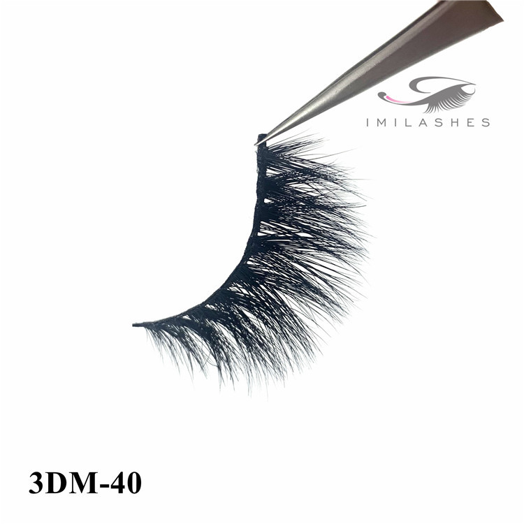 3D real mink hair eyelashes for sale -  A 