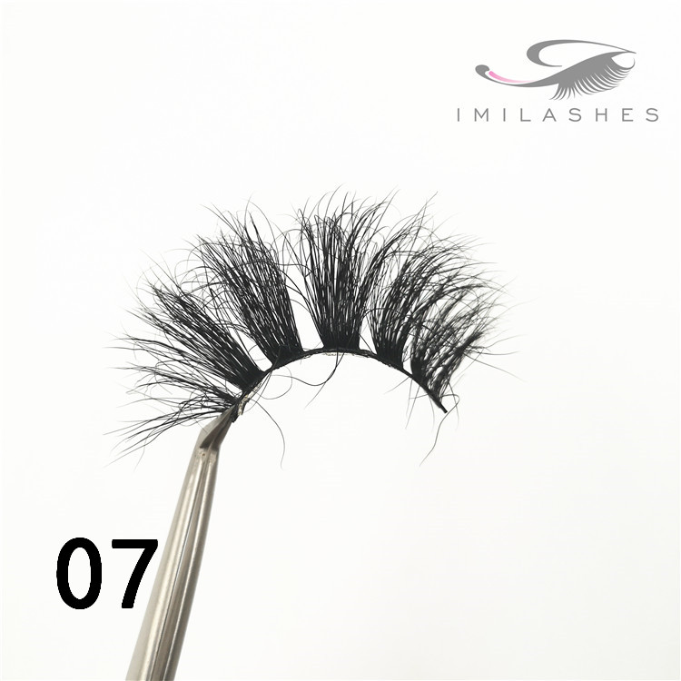 3d natural mink strip eyelash manufacturers in china-  A