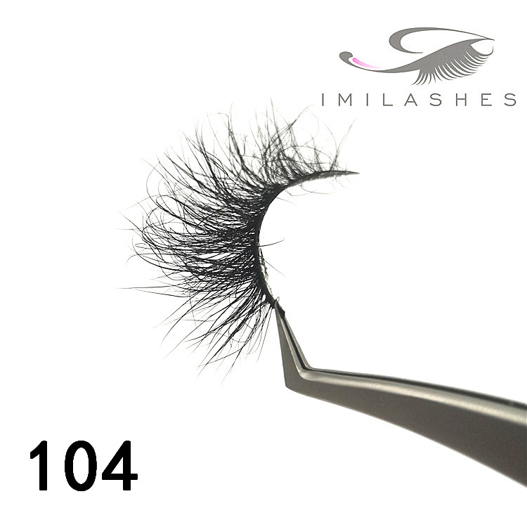 Wholesale top seller 25mm mink lashes factory - A