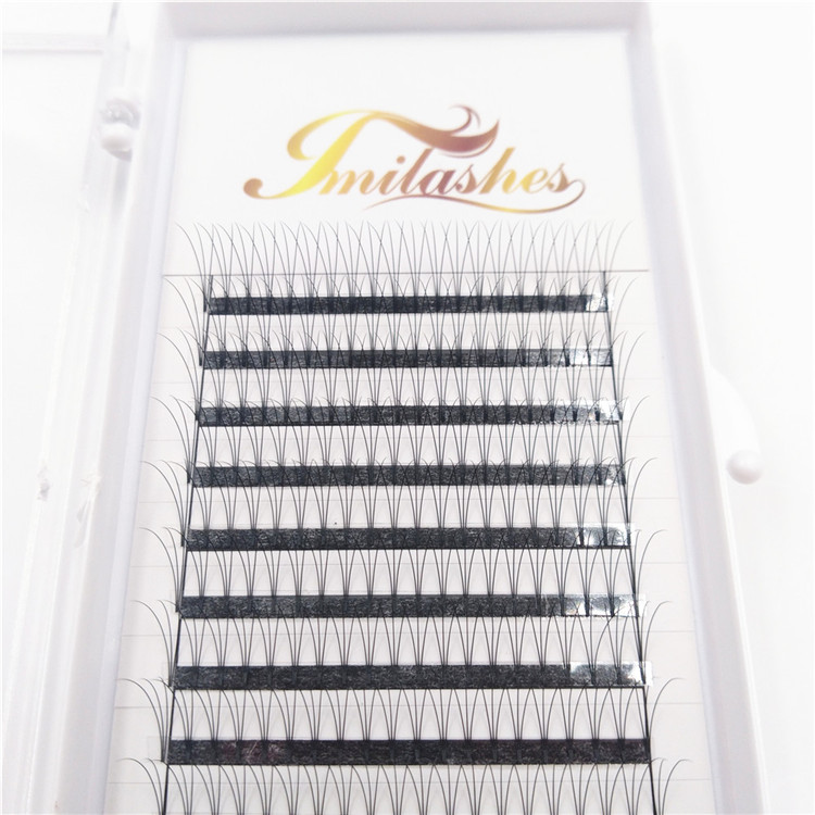 3D Premade volume fans lashes extensions supply-V