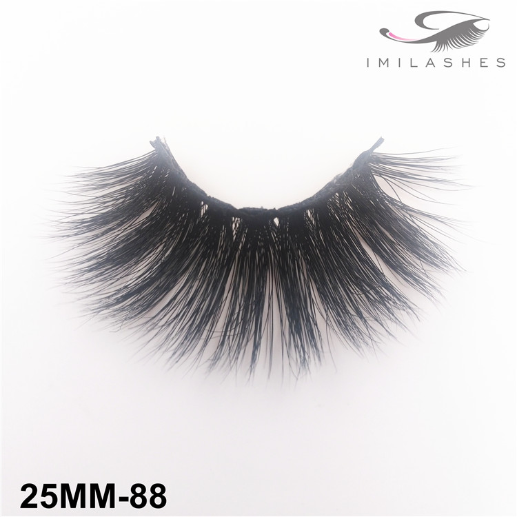 Dramatic look high volume mink lashes wholesale-V