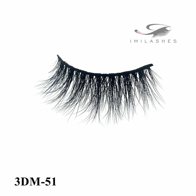 Cruelty free 3d full strip eyelashes synthetic-L