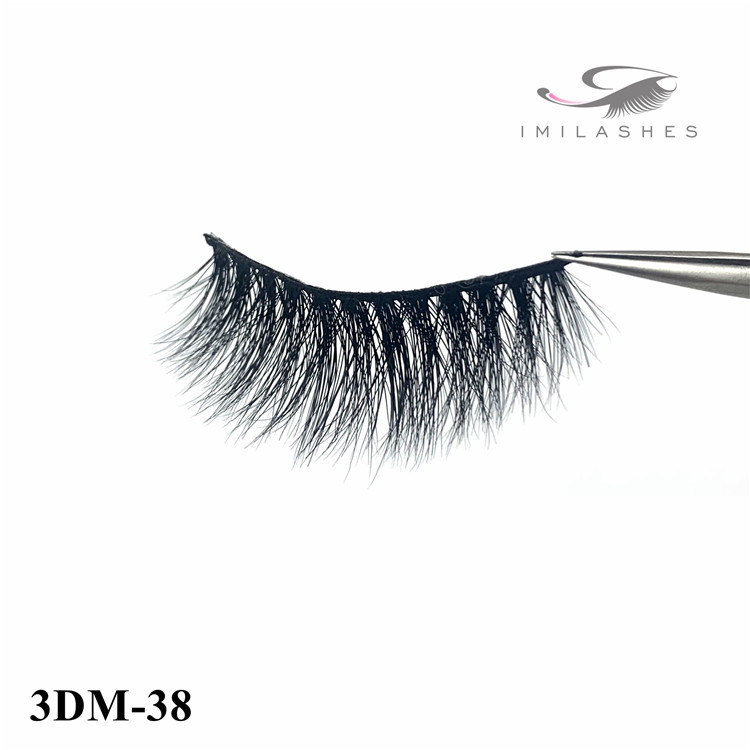 How to apply 3d lash extensions and fluffy mink lashes wholesale-D