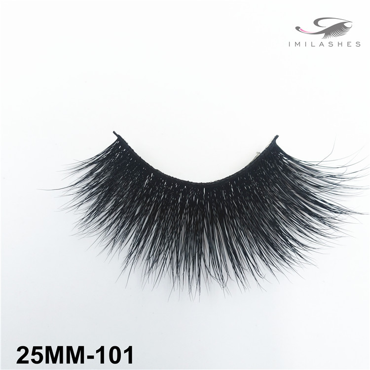 Thick dramatic 25mm mink lashes supply-V
