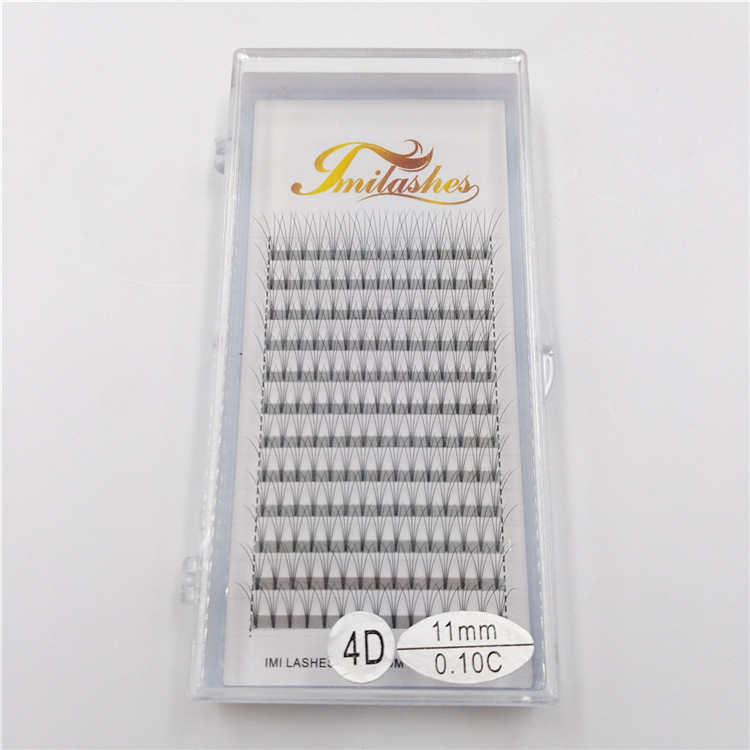 Natural style semi permanent premade fans eyelash extensions-L