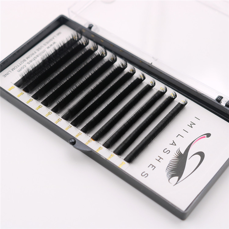 Russian blooming easy fans volume eyelash extensions - A