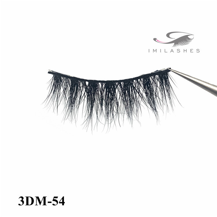 Wholesale best natural length 3d mink eyelashes vendor-L