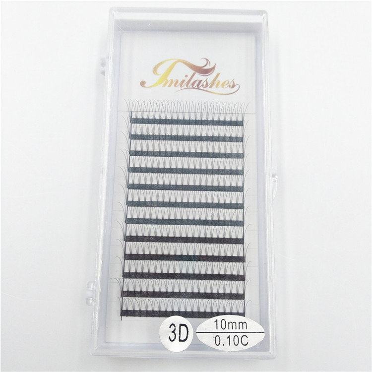 3D Premade volume fans lashes extensions supply-V