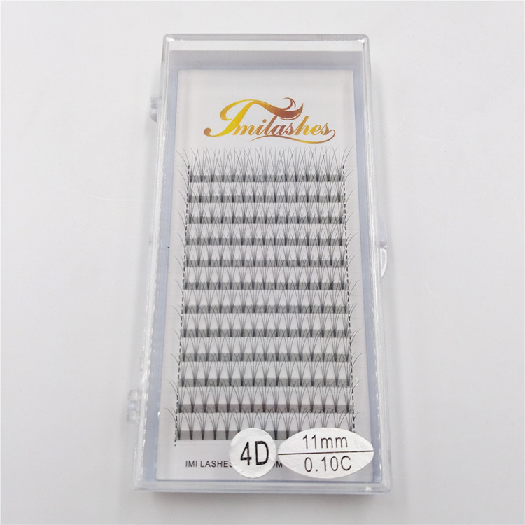Made by high quality PBT fibers premade fan lashes wholesale-V