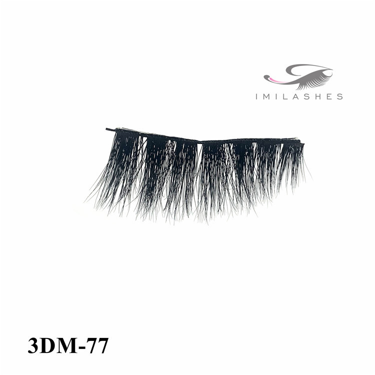 Real mink fur hot style 3d mink eyelashes supplier-L